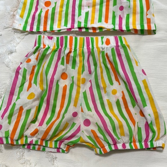 Colorful Striped Two-Piece Set - Picture 5 of 6